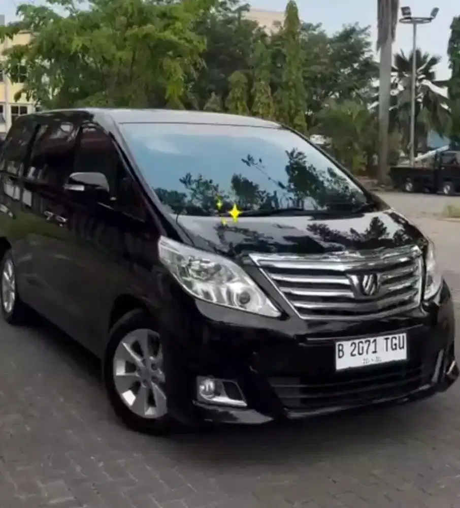 Jual cepat alphard 2014 2.4 A/T