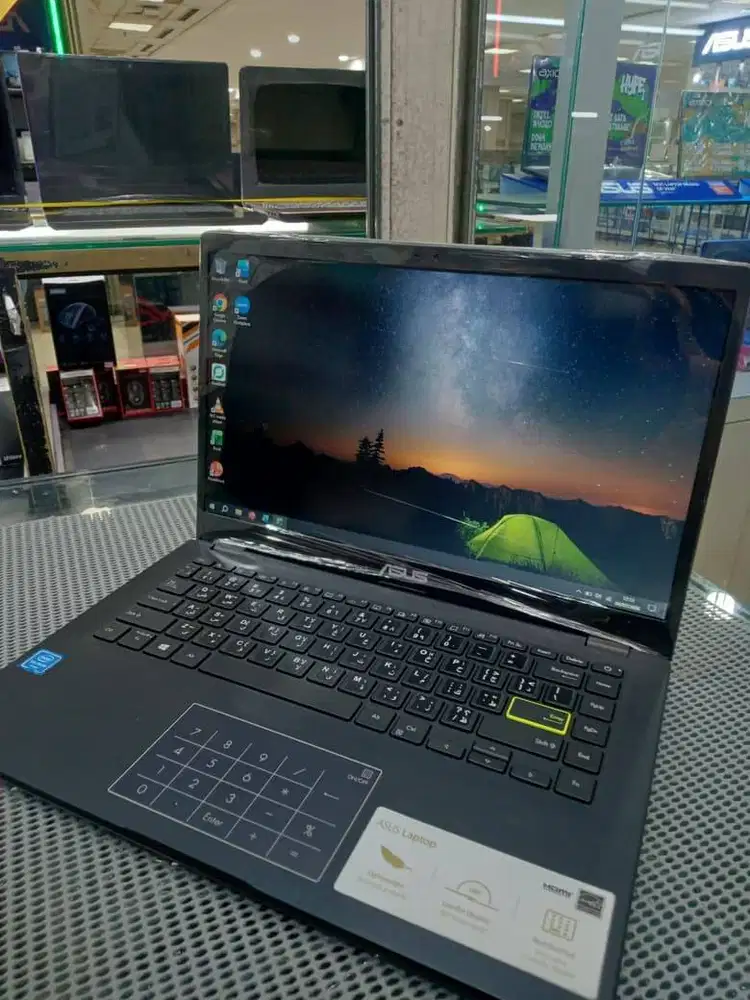 ASUS E410M N4020 4GB 512GB 14INCH WIN 10 + OFFICE PERMANEN SECOND