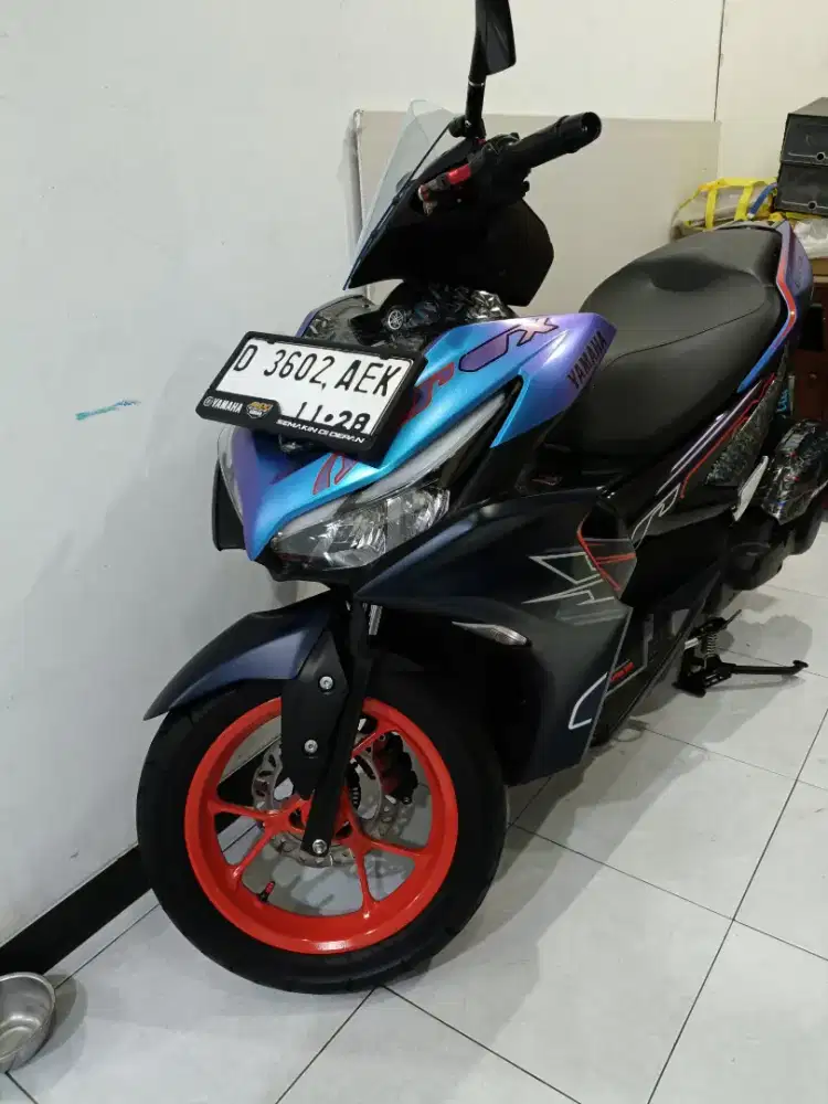 Aerox Cybercity 2023 akhir 99.99% mulus full variasi