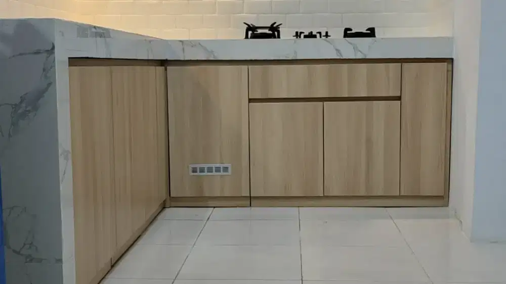 Kitchen set , Backdrop tv , Tempat tidur , Lemari