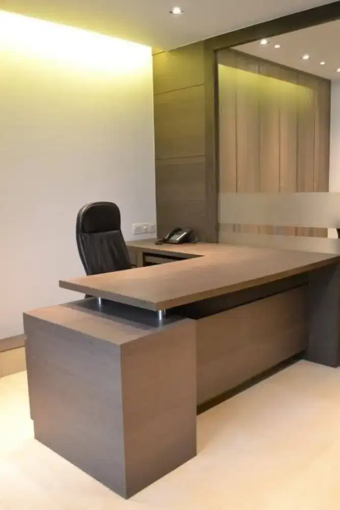 Meja kerja , Meja resepsionis , Rak display , Backdrob tv , Meja kursi