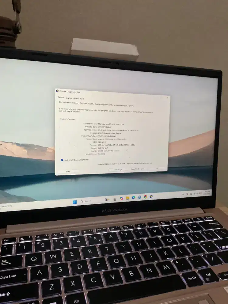 Jual Laptop ASUS Vivobook 14 (X1404ZA)