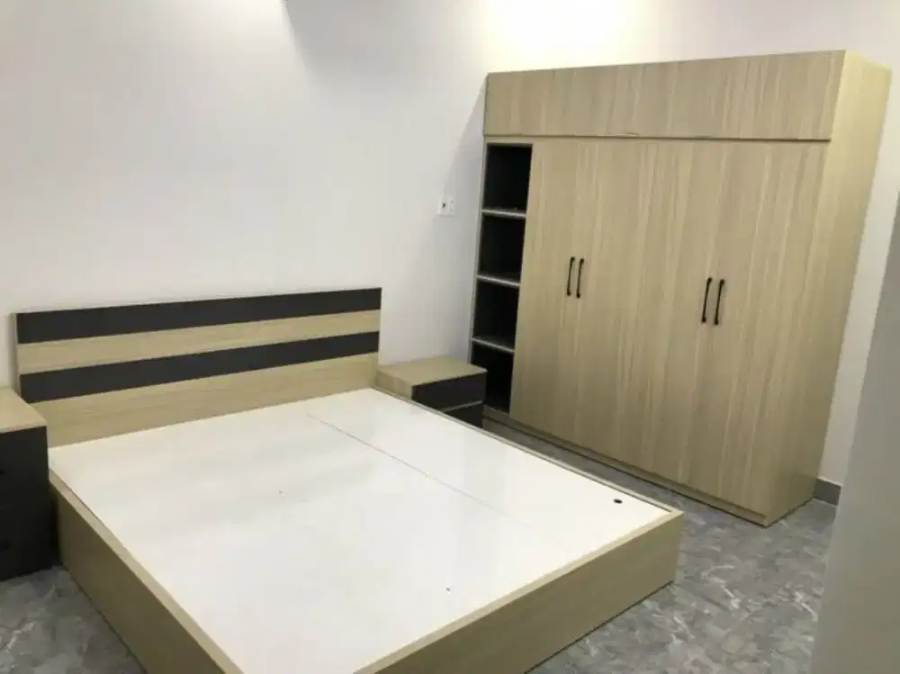 Kitchen set , Backdrop tv , Tempat tidur , Lemari