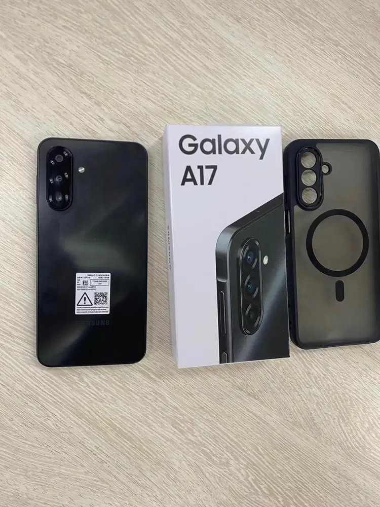Samsung Galaxy A17 8/128 Black SEIN Garansi Sampai 16-6-2027
