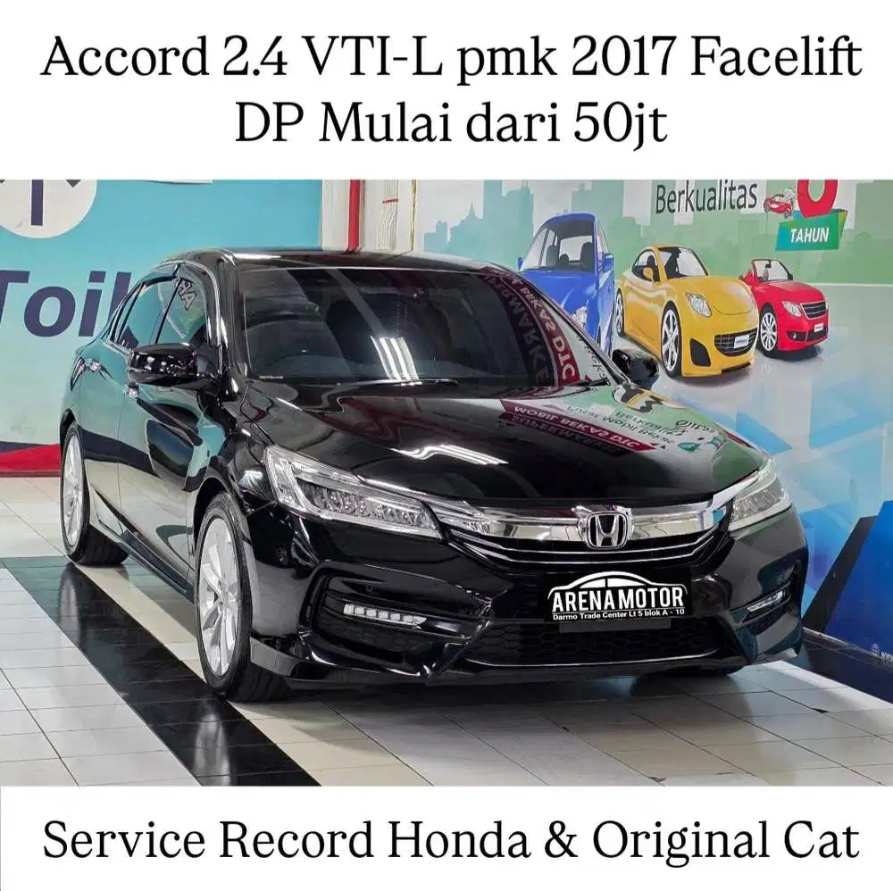 [KM 60rb] Accord VTIL 2016 Facelift Antik # Honda 2.4 AT pmk 2017