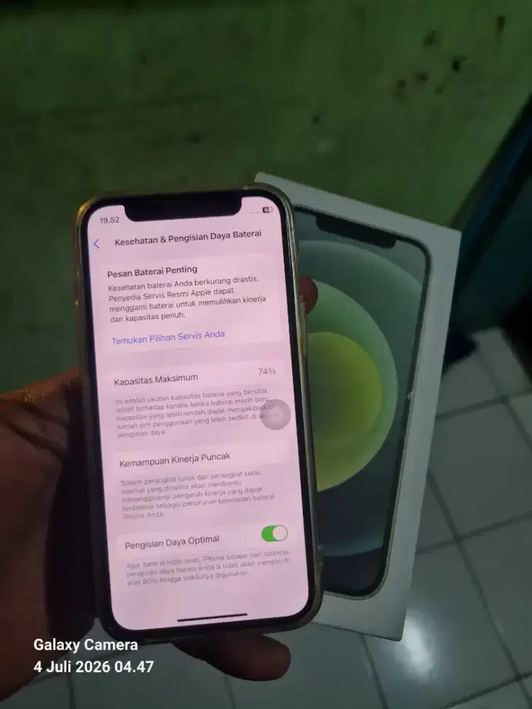 Iphone 12 mini 64 ex inter all op