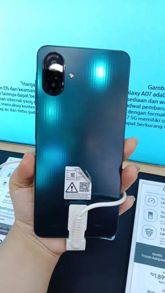 Samsung Galaxy A07 Ram 4+4/128GB kredit cepat cuman 5menit
