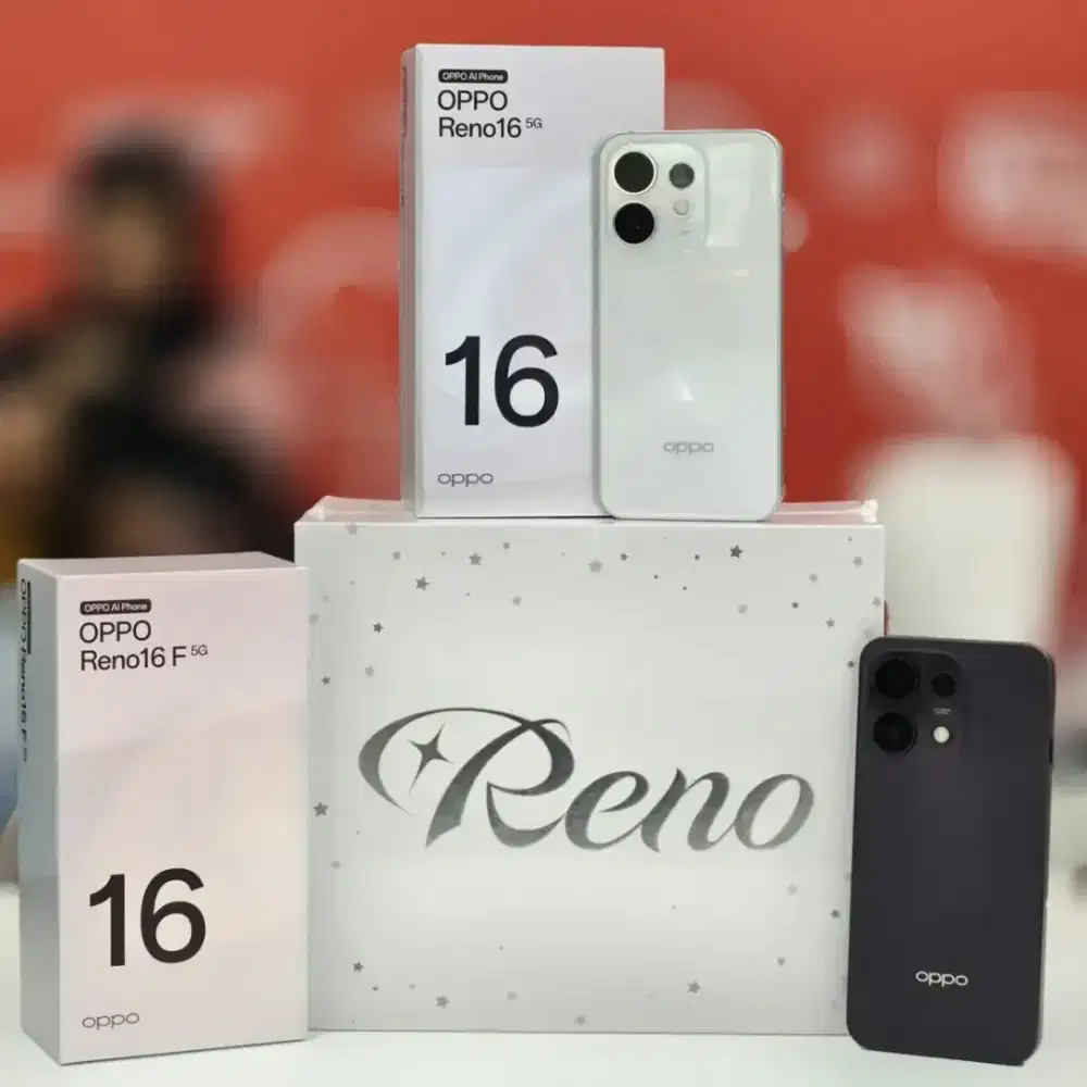 Pre order Oppo Reno 16 benefit up to 6.7jt rupiah