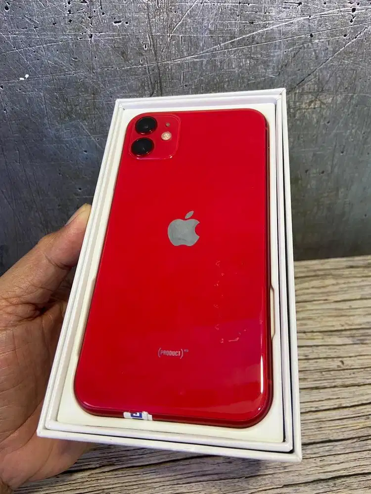 Second IPHONE 11 128gb RED IBOX Welldutt
