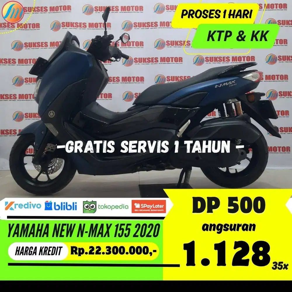 DP 500RIBU - YAMAHA NEW NMAX 155 2020 ANGSURAN SANGAT RINGAN