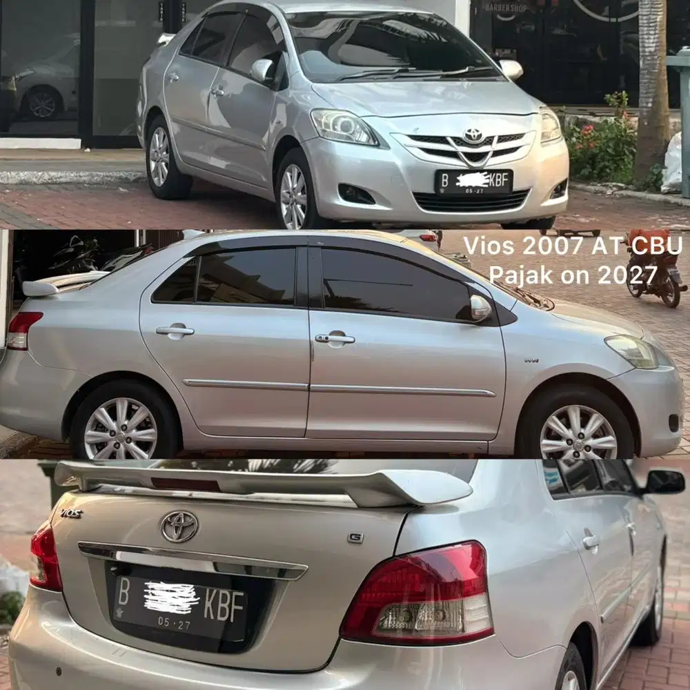 Toyota Vios 2007 Bensin 1.5 G AT CBU