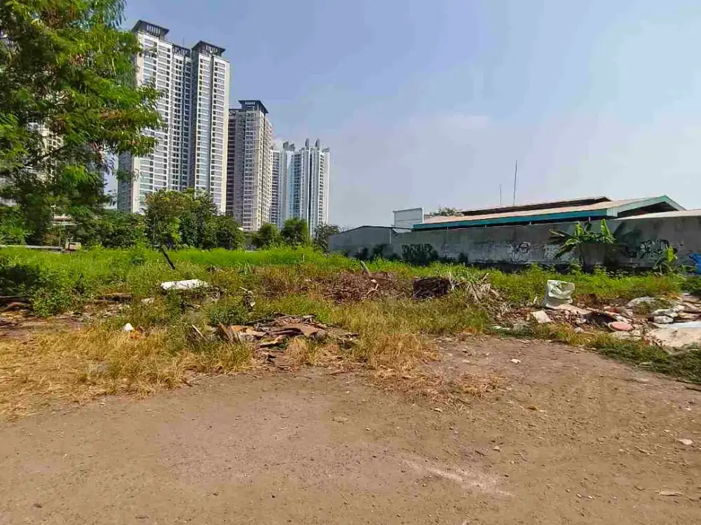 kavling komersial 5000 m di danau sunter siap bangun lokasi strategis hook di Sunter jakarta