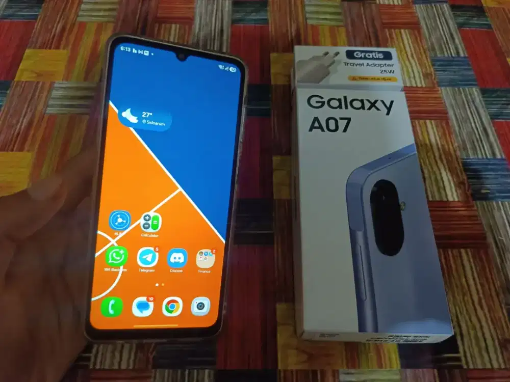 Samsung A07 second like new