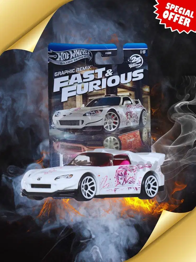 Hot Wheels Honda S2000 Suki Fast and Furious Graphic Remix Putih 2025