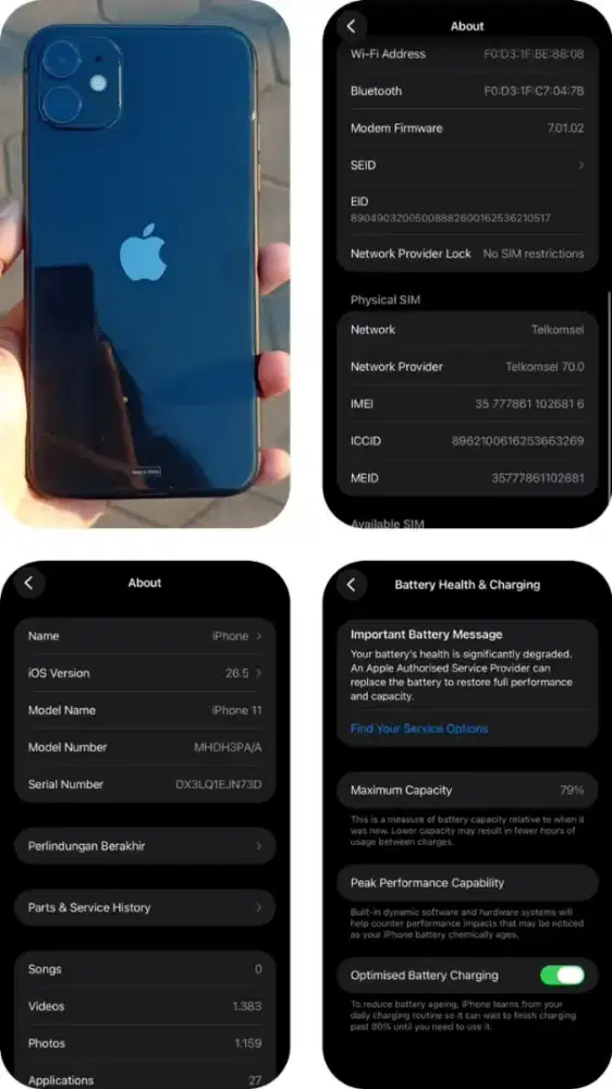 IPHONE 11 128 GB