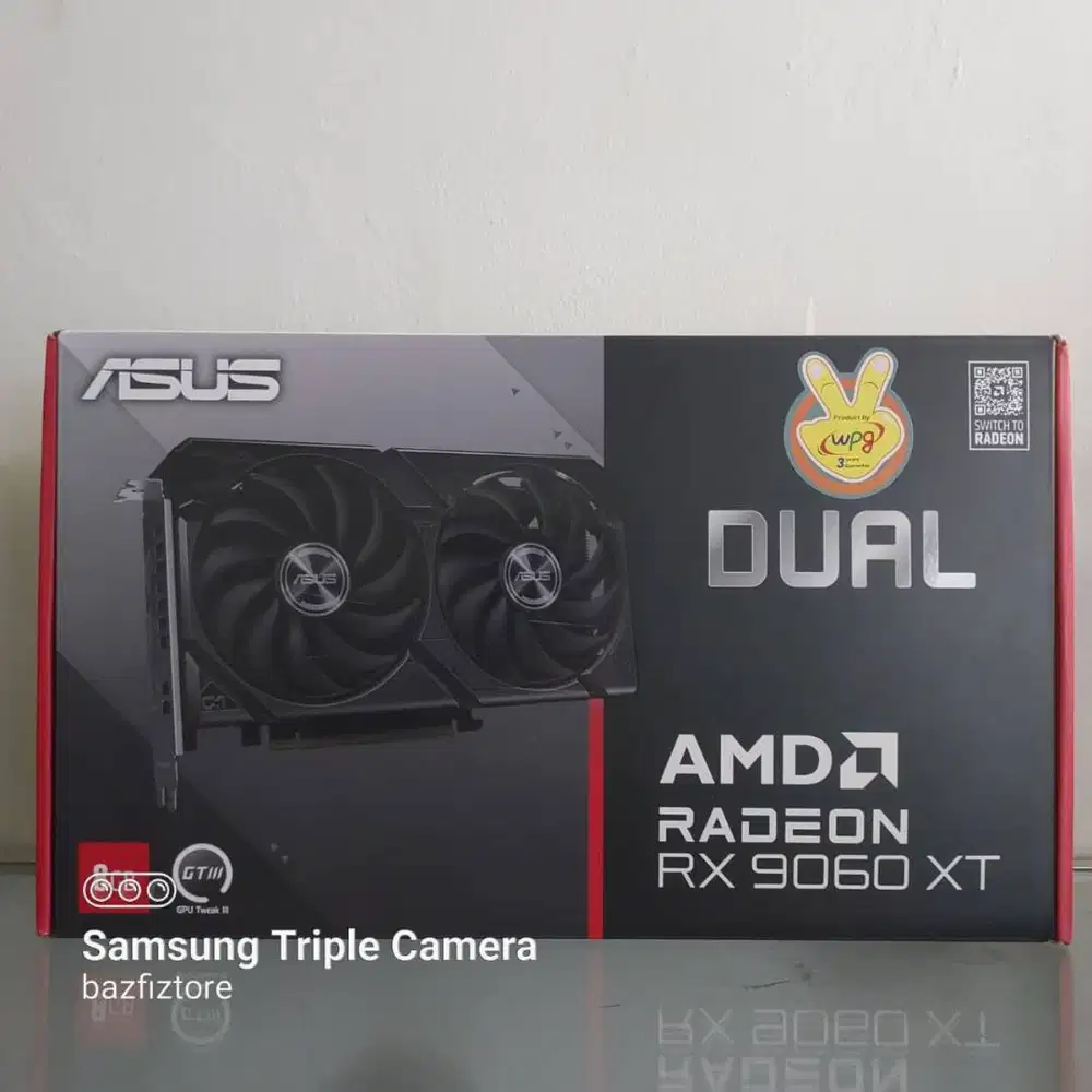 VGA Asus Dual RX 9060 XT 8GB GDDR6 Garansi WPG Februari 2029