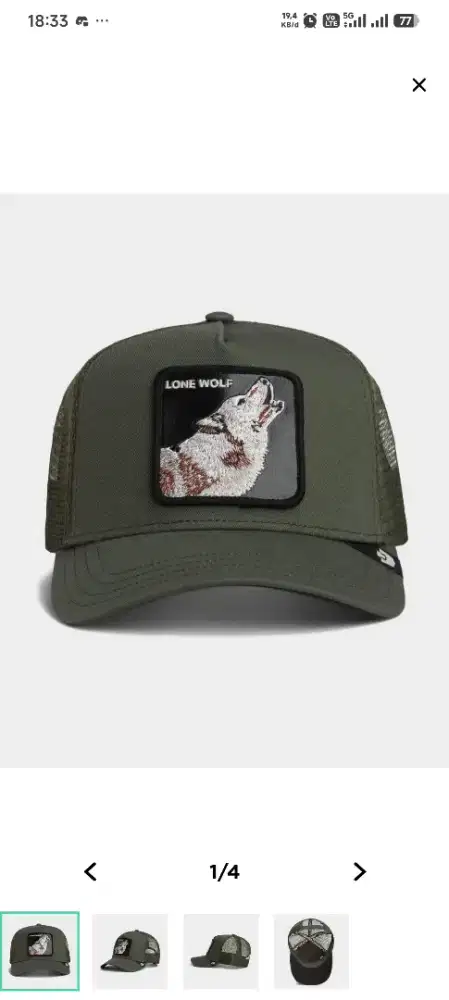 Goorin Original Trucker Cap Baru No Topi New Era Yankees Stussy Bape