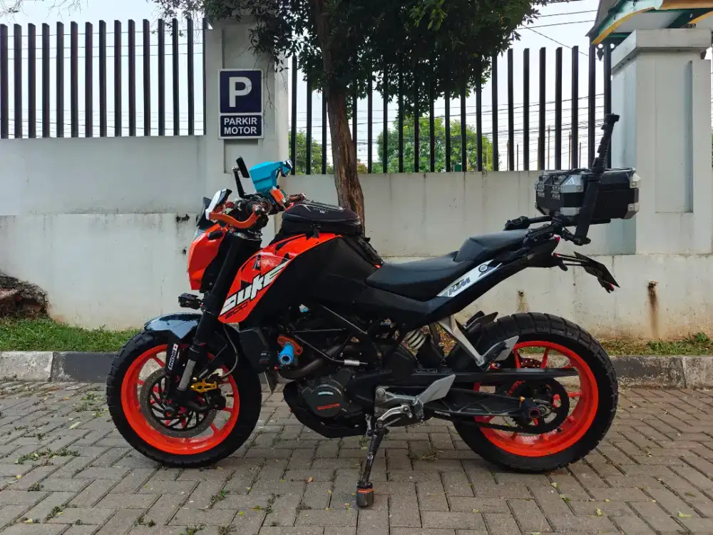 KTM Duke 200 Modif Touring - Low KM Tahun 2019