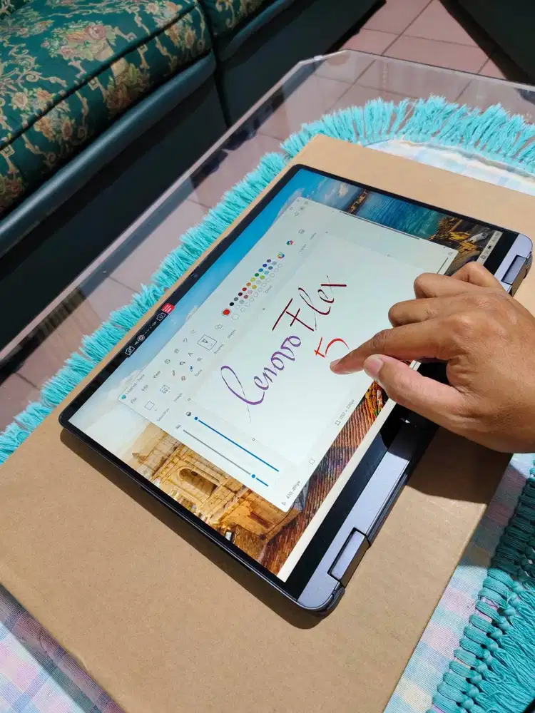 laptop lenovo flex 5 14IAU7 2in1model baru