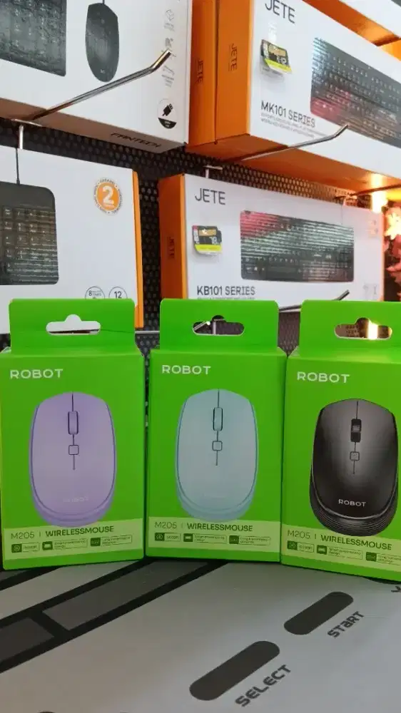 MOUSE WIRELESS ROBOT