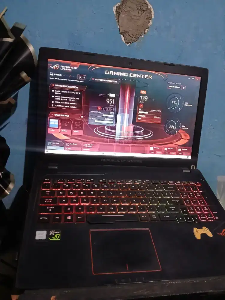 LAPTOP ASUS ROG STRIX GL553VD