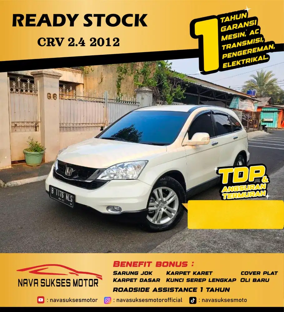 TDP 10 JUTA - CRV 2.4 2012