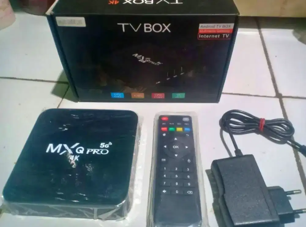 Stb android masih baru Matot total