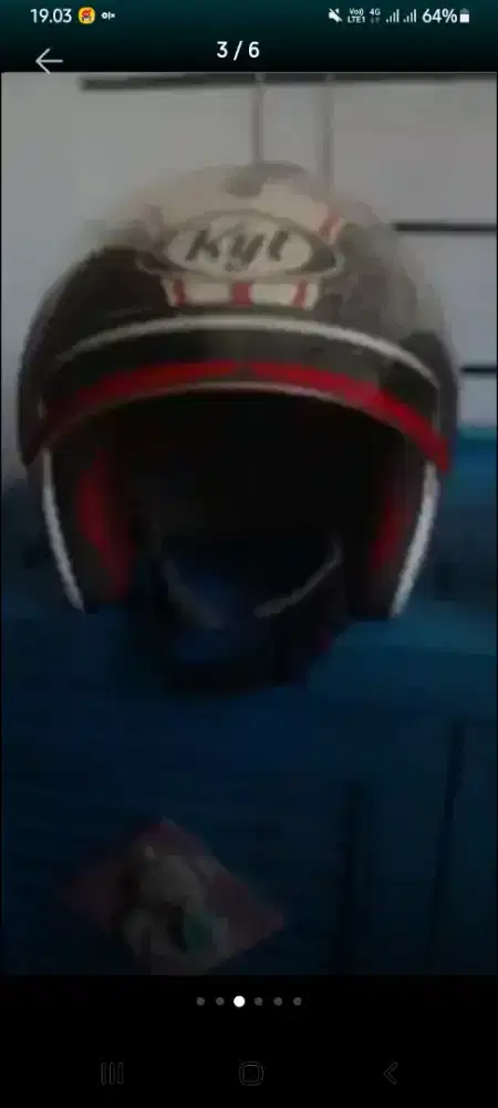 Jual helm kyt halfface ori
