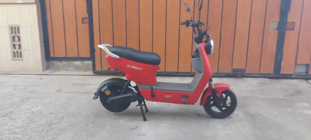 Sepeda listrik uwinfly D8-12 baterai awet siap pake