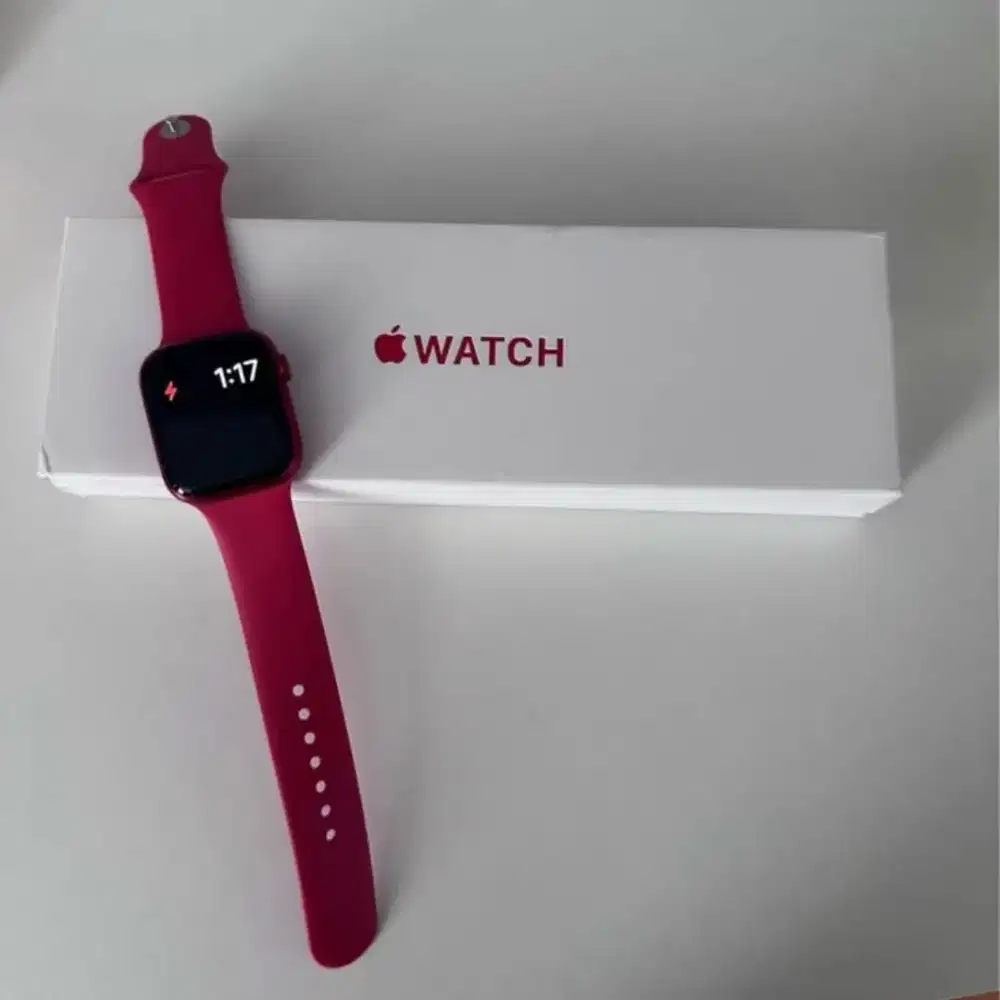 Iwatch 9 45mm fullset red edition