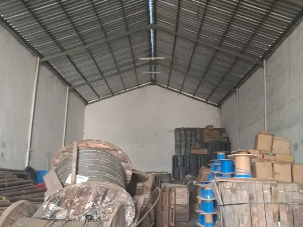Disewa Gudang SHM 500meter Siap Pakai di Kosambi Permai Tangerang