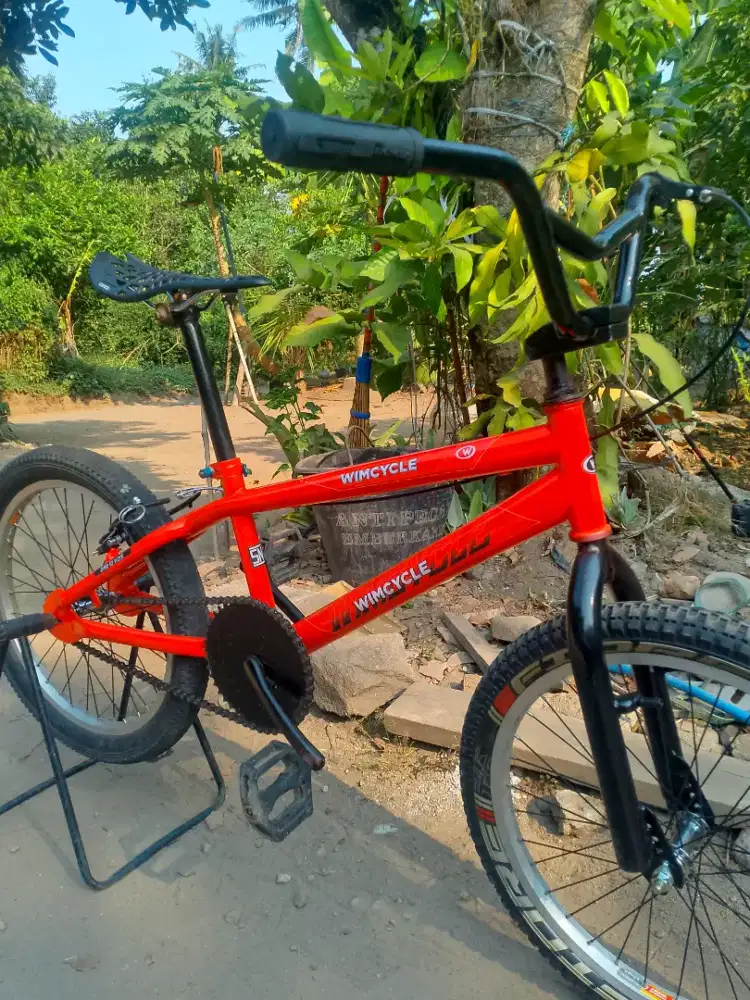 BMX modif jangkrik basic wimcicle