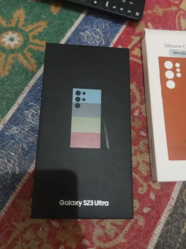 Jual dus saja Samsung s23 Ultra bonus silicon ori
