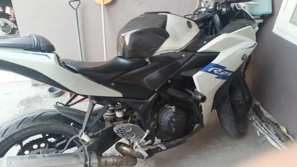 Jual Yamaha R25 full ori barang antik rawatan