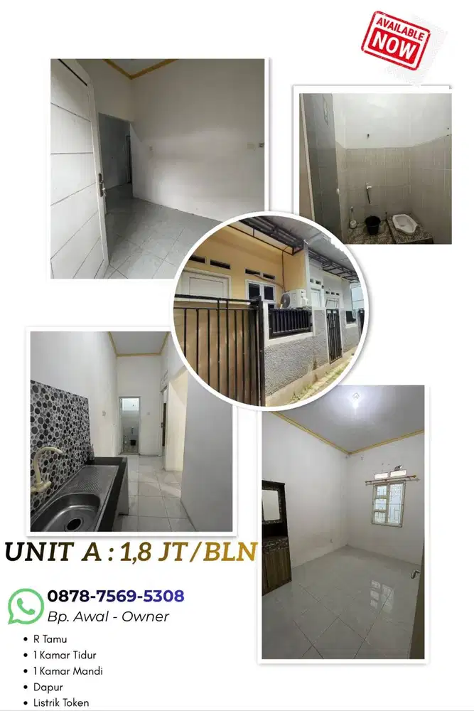 DIKONTRAKAN/DIJUAL RUMAH LENTENG AGUNG & DEPOK
