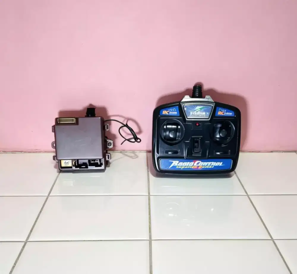 Remote + Receiver mobil aki anak