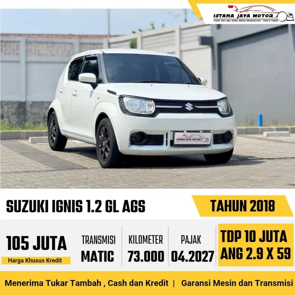 Suzuki Ignis GL AGS AT 2018