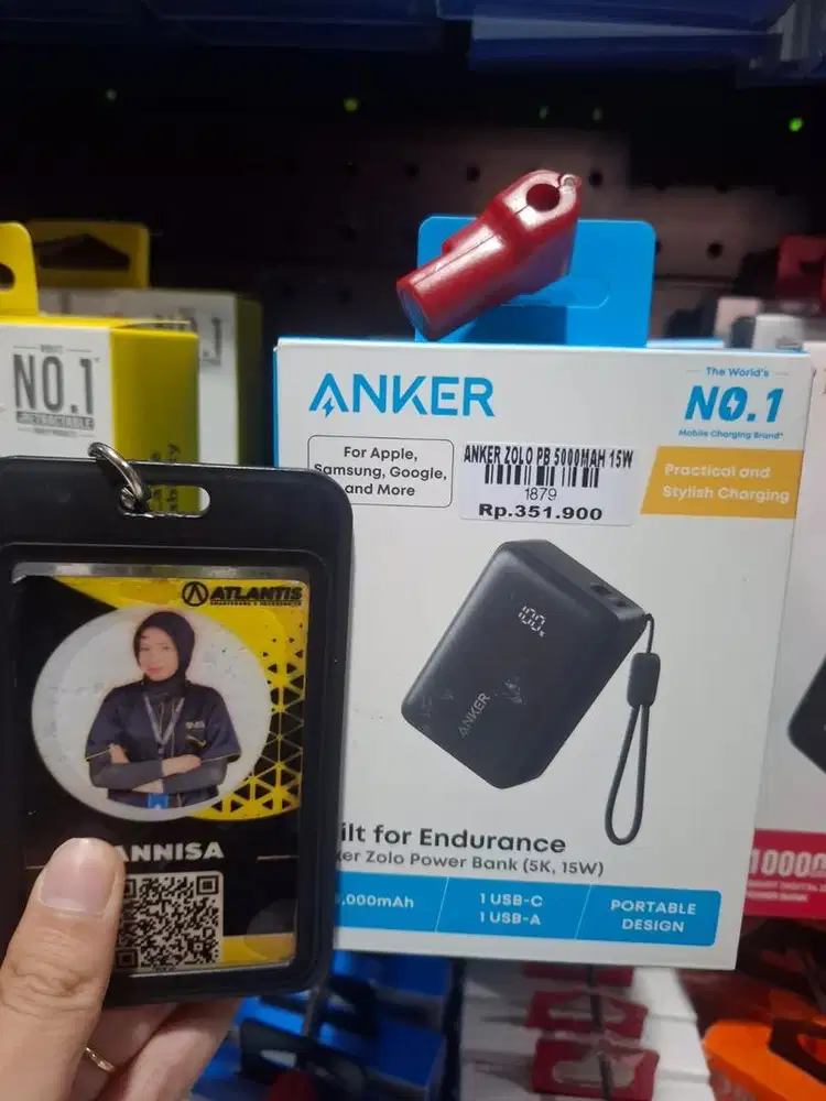 ANKER ZOLO PB 5000MAH 15W | ATLANTIS DAHSYAT