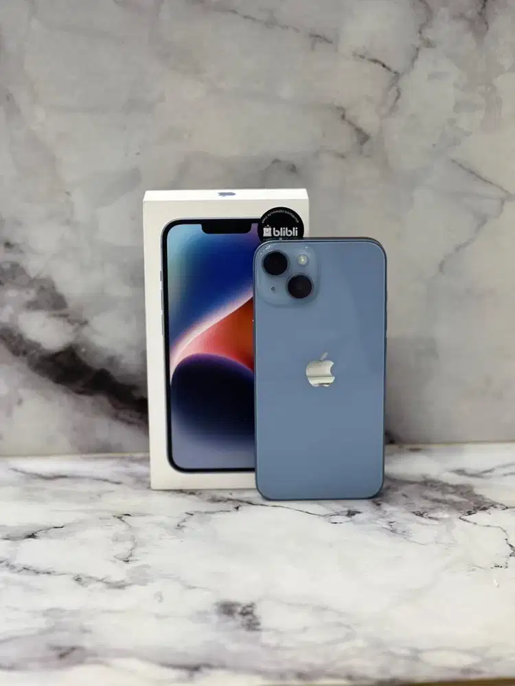 iPhone 14 128gb Ibox Like new bh100% garansi on 2027