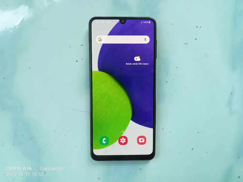 Samsung A22 4G LTE ram 6/128gb Normal Batangan