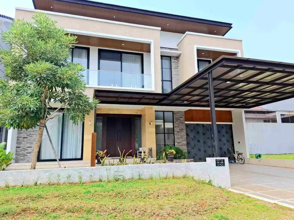 Dijual Rumah Modern Tropical Alam Sutera