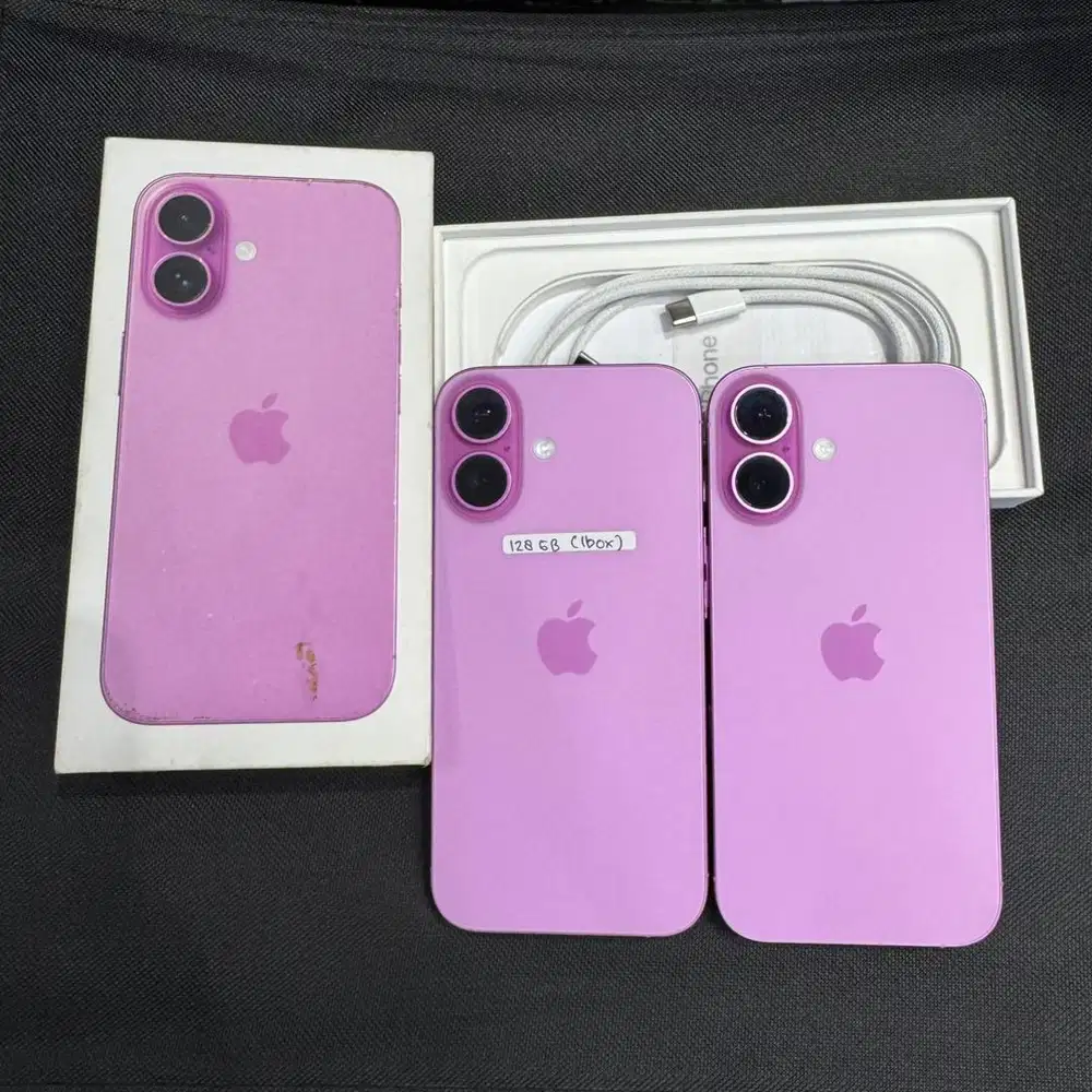 iphone 16 128 resmi ibox garansi on bh 90 up fullset original
