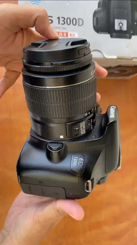 Canon 1300d EFS 18-55mm IS II