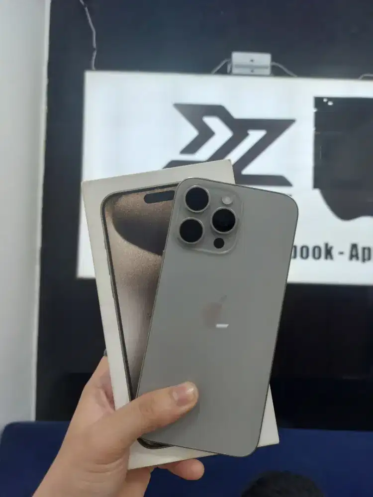 iPhone 15 Promax 256 iBox Natural Titanium