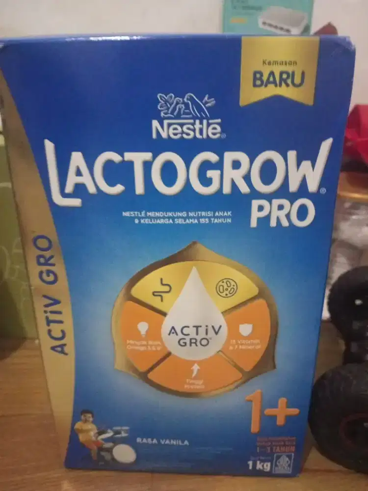 Susu lactogen 1+ 1kg vanila