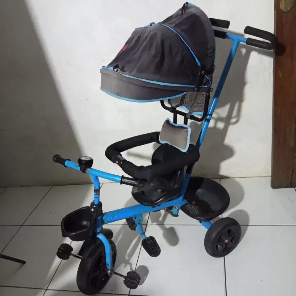 Sepeda Anak Balita 1-2 tahun | Sepeda Roda 3 | Sepeda Dorong