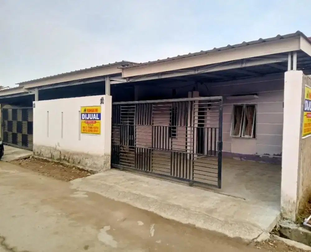 Jual cepat rumah SHM siap huni lokasi strategis di tanjung barangan