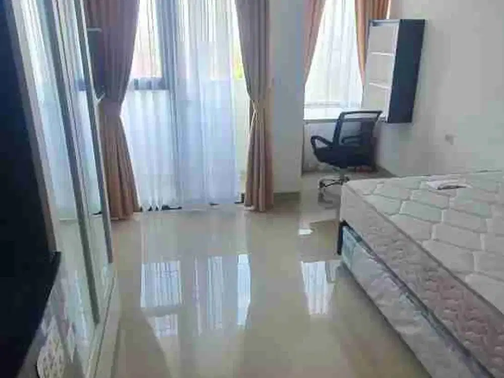 Apartemen Louvin di sewakan type studio lengkap