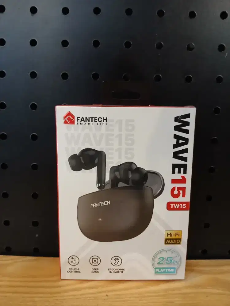 Fantech TWS Wave TW15 True Wireless Earphone Bluetooth 5.3 Earbuds