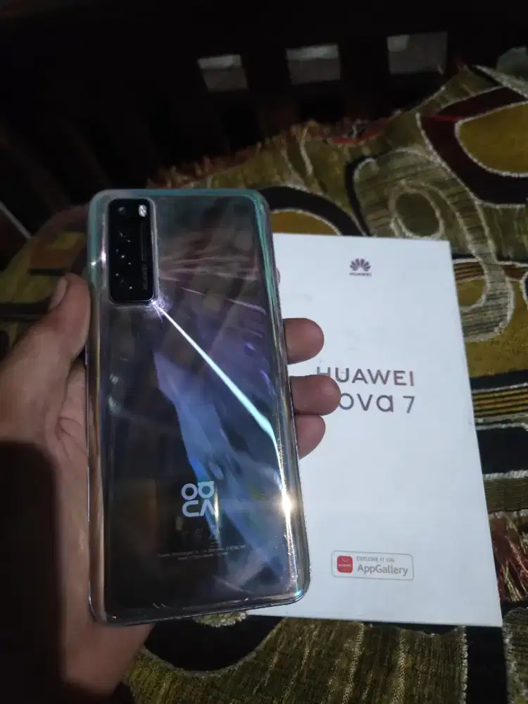 Huawei Nova 7 5G 8/256gb mulus lengkap